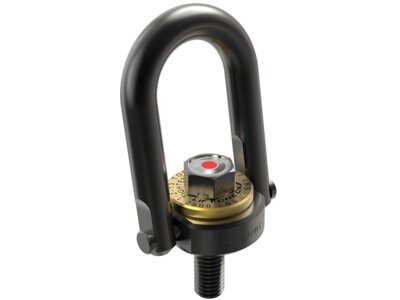 Lift-Check™ Center-Pull Hoist Rings with Standard U-Bar